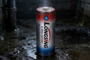 sewer flow meters battery pack waterproof