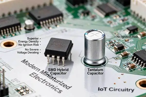 How are SMD Hybrid Capacitors Replacing Traditional Tantalum Capacitors