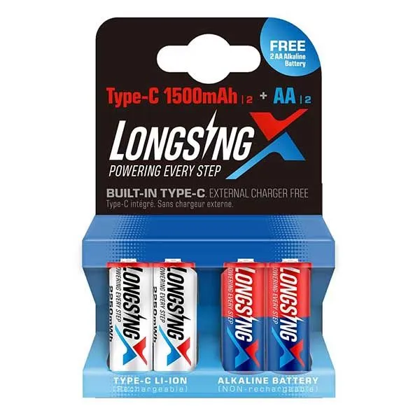 Long Lasting AA Alkaline Battery